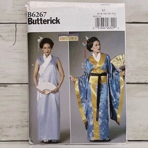 ⭐️5 for $28⭐️ NEW Butterick B6267 Costume Sewing Patterns UNCUT